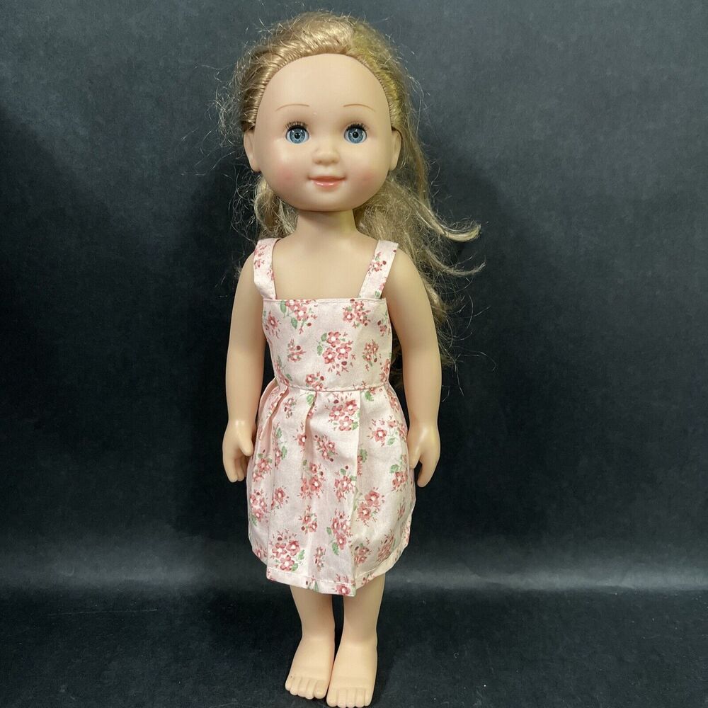 Melissa And Doug Mine To Love Celeste 14” Blonde Hair Blue Eyes w/Outfits